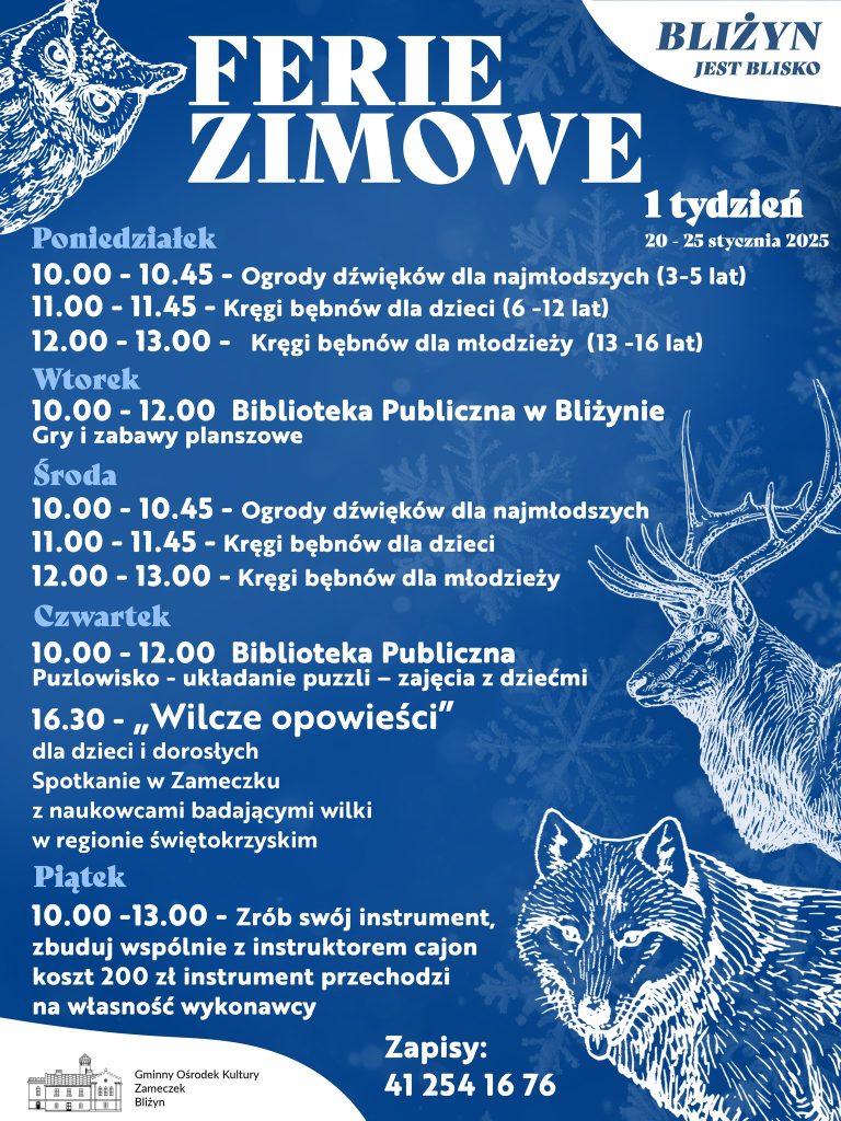 plakat informacyjny